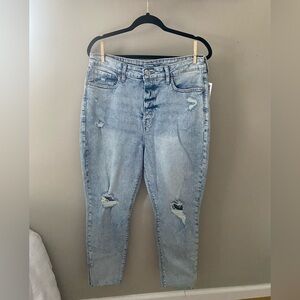 Old Navy Light Blue Distressed Jeans